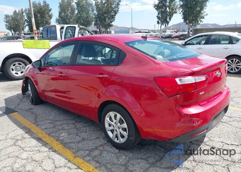 2015 Kia Rio Lx z USA, uszkodzony, nr VIN KNADM4A3XF6527052